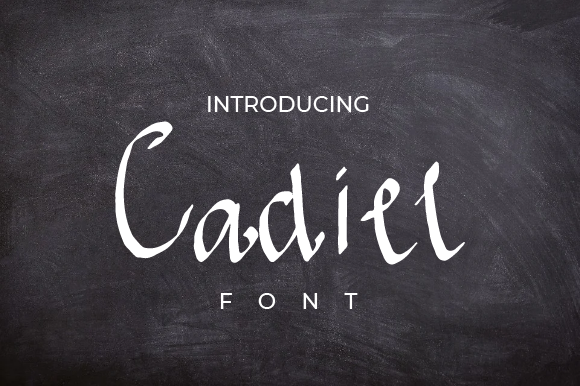 Cadiel Font Review: Authentic Script Handwritten Typography