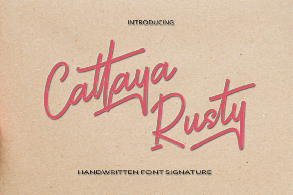 Cattaya Rusty Font: Elevating Small Business Branding