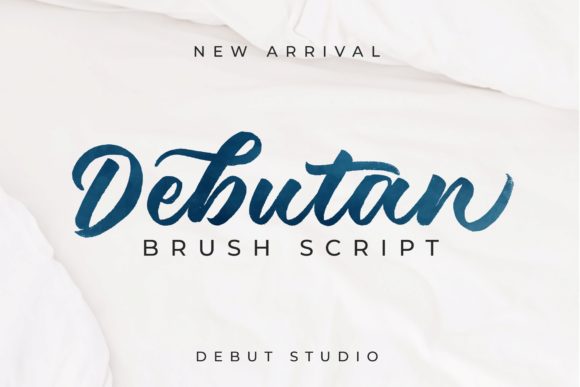 Debutan Font: Elevating Campaign Visuals with Classy Script