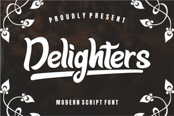 Delighters Font: Elegant Script for Editorial Design