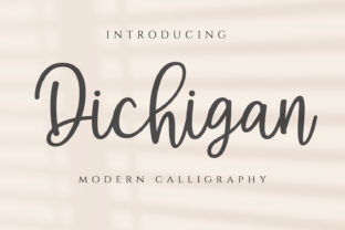 Dichigan Font: Elevating Digital Marketing Visuals