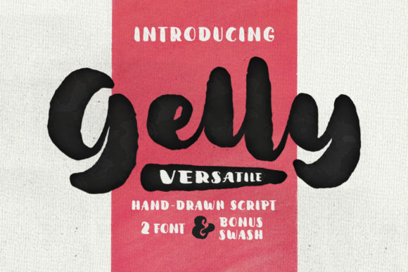 Gelly Font Review: A Modern Script Handwritten Typeface for Branding