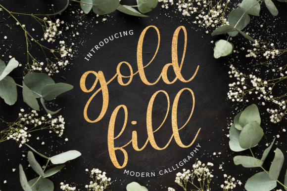 Gold Fill Font: Elevating Small Business Branding