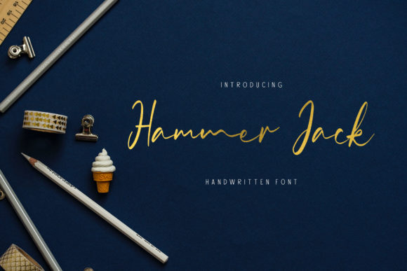 Hammer Jack Font: Elegant Script for Web Design