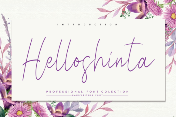 Helloshinta Font Review for Editorial Design