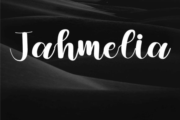 Jahmelia Font: Contemporary Script for Modern Web Design