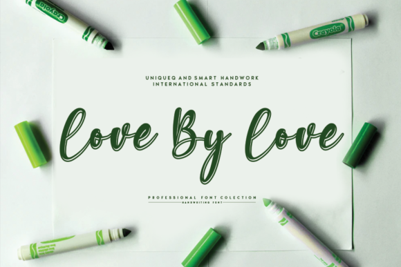 Love by Love Font: Elegant Script for Digital Branding