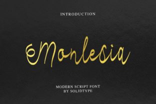 Monlesia Font Review: Nostalgic Script for Editorial Design