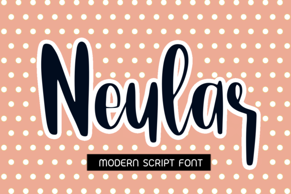 Neular Font: Elegant Script Typography for Editorial Design