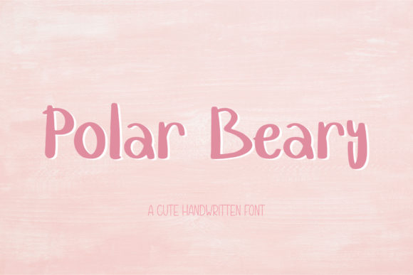 Polar Beary Font: Friendly Branding for Small Business