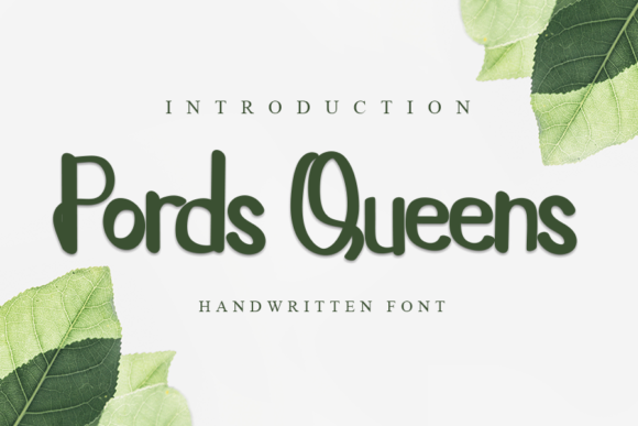 Pords Queens Font: Friendly Script for Social Campaigns