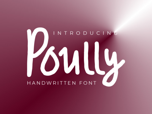 Poully Font Review: Quirky Script for Handmade Products