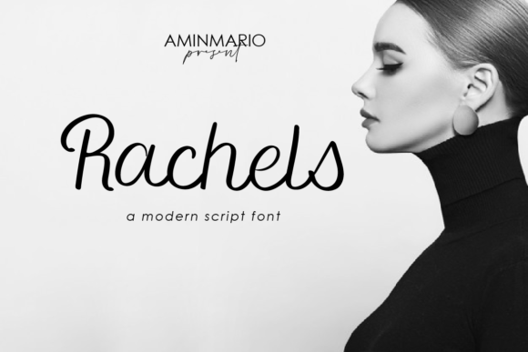 Rachels Font: Elegant Script for Creative Projects