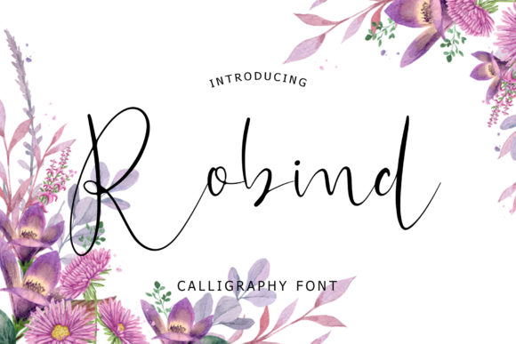 Robind Font Review: A Script Handwritten Typeface for Modern Branding
