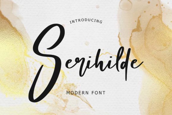 Serihilde Font: Readable Handwritten Style for Web Design