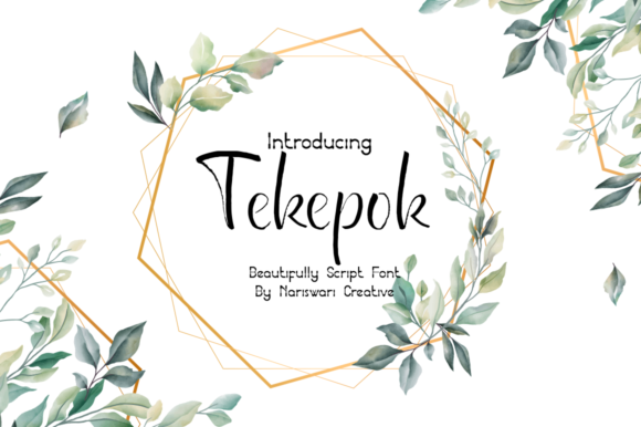 Tekepok Font: Elevating Small Business Branding