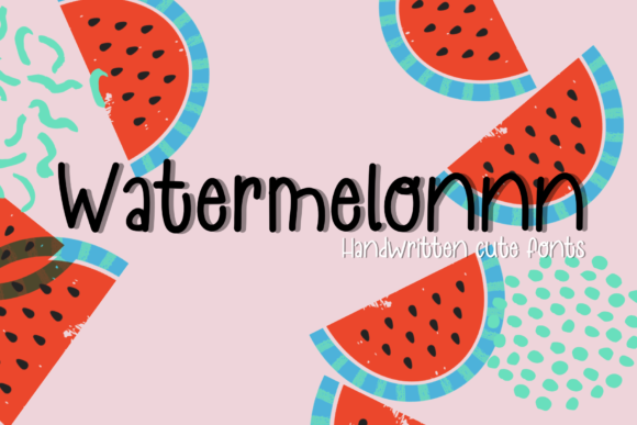 Watermelonnn Font: Cute Script Style & Free Download Info