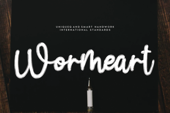Wormeart Font: A Designer’s Take on Classy Script